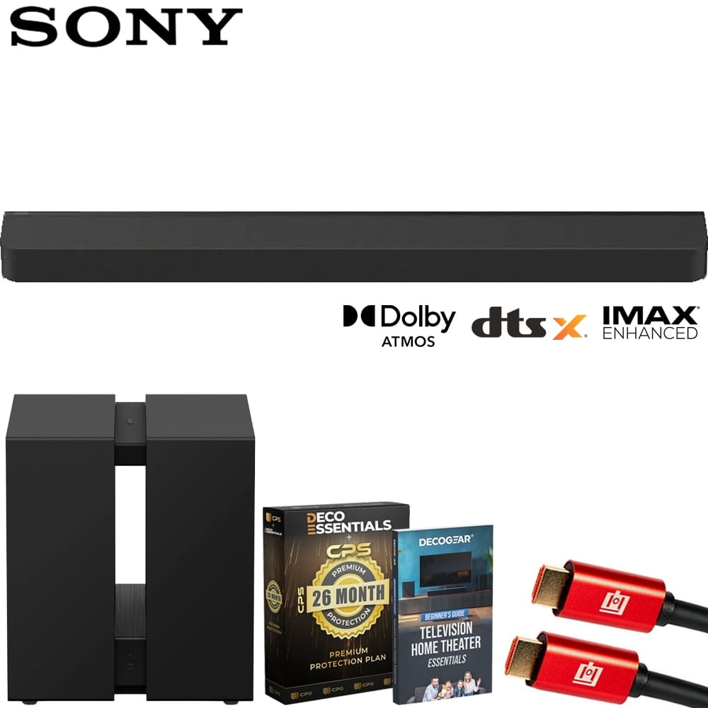Sony BRAVIA Theater Sound Bar 8 with 11 Speakers HT-A8000 Bundle