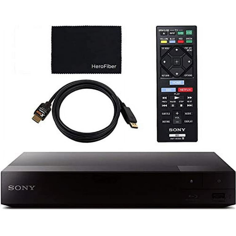 Sony Blu Ray Player with WiFi. Video Streaming & Screen Mirroring