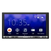 Sony Bluetooth Channel Stereo Receiver with Apple CarPlay and Android Auto 6.95 Touchscreen