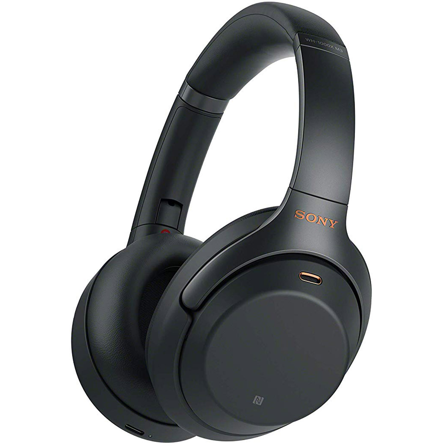 Sony Bluetooth Over-Ear Headphones, Black, WH1000XM3/B - image 1 of 6