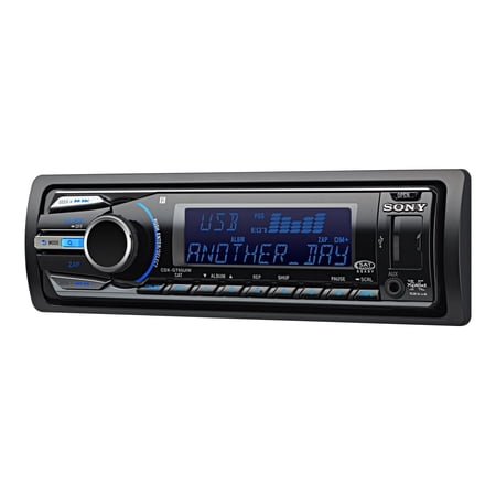 Sony Xplod CD Receiver, In-Dash Unit, Single-DIN, 52 Watts x 4, Dynamic Color Illuminator