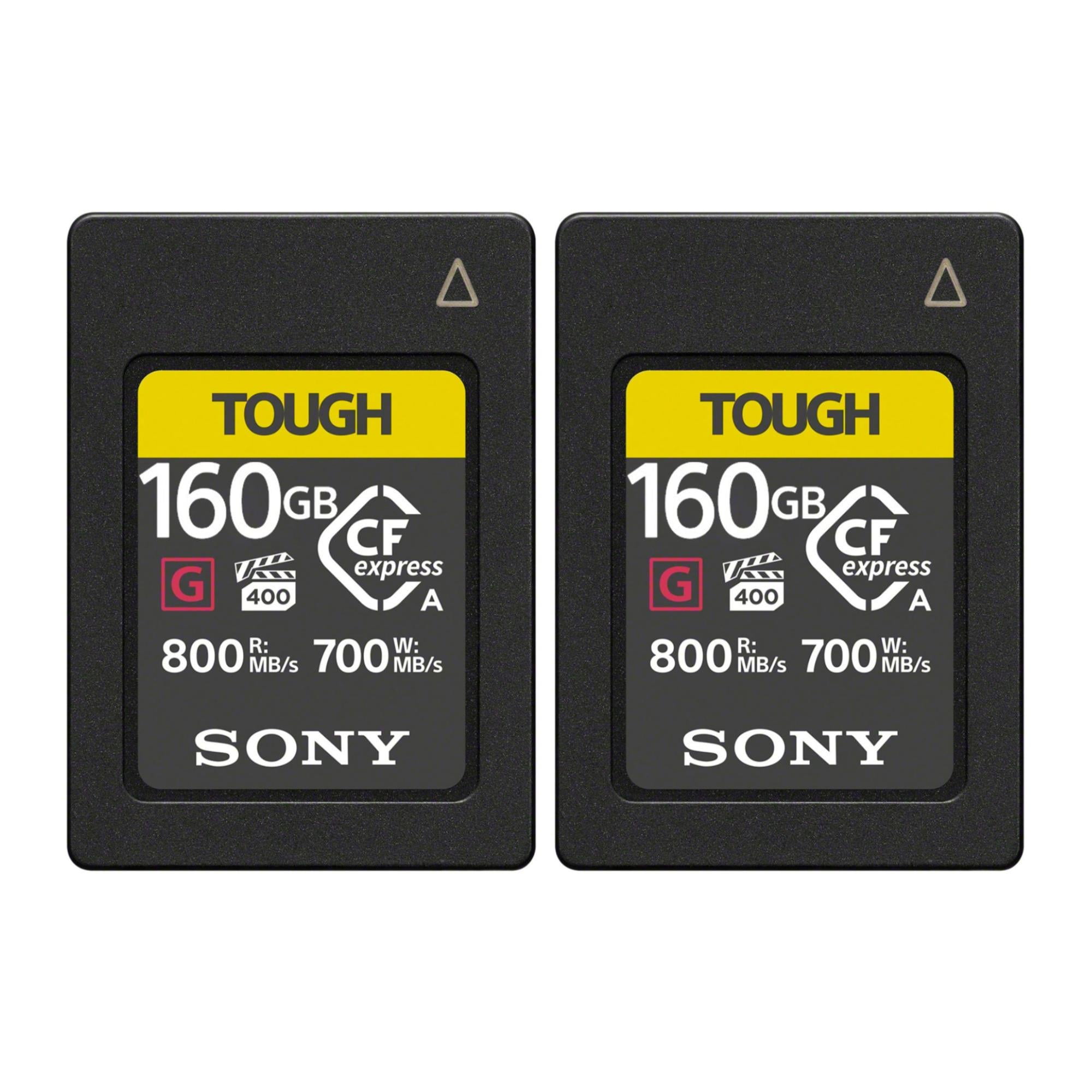 Sony CFexpress Type A 160GB Memory Card (2-Pack) Bundle