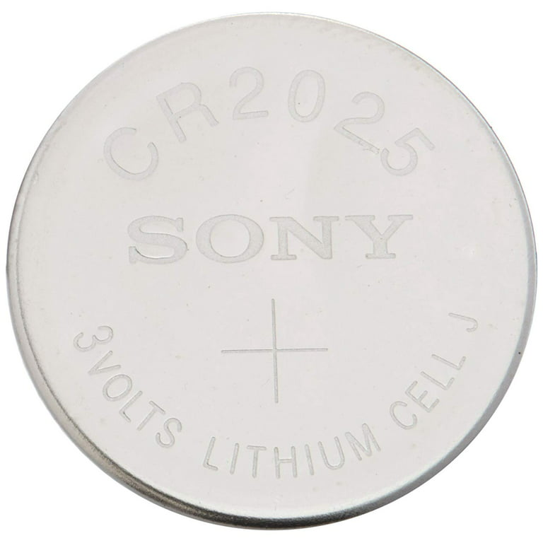 Sony CR2025 3 Volt Lithium Coin Cell Battery - Single