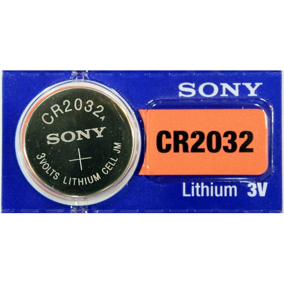 Sony CR2032 3 Volt Lithium Coin Watch Batteries (4 Batteries)