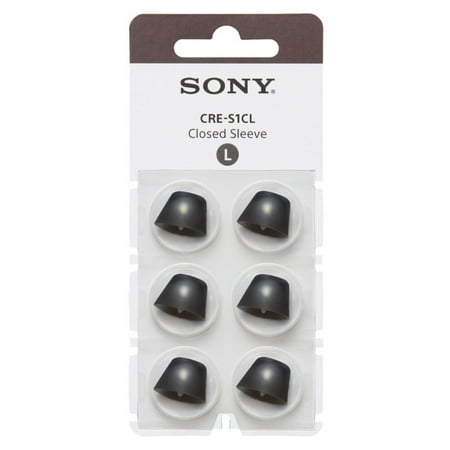 Sony - OTC Hearing Aid Closed Sleeve for CRE-E10 - Black