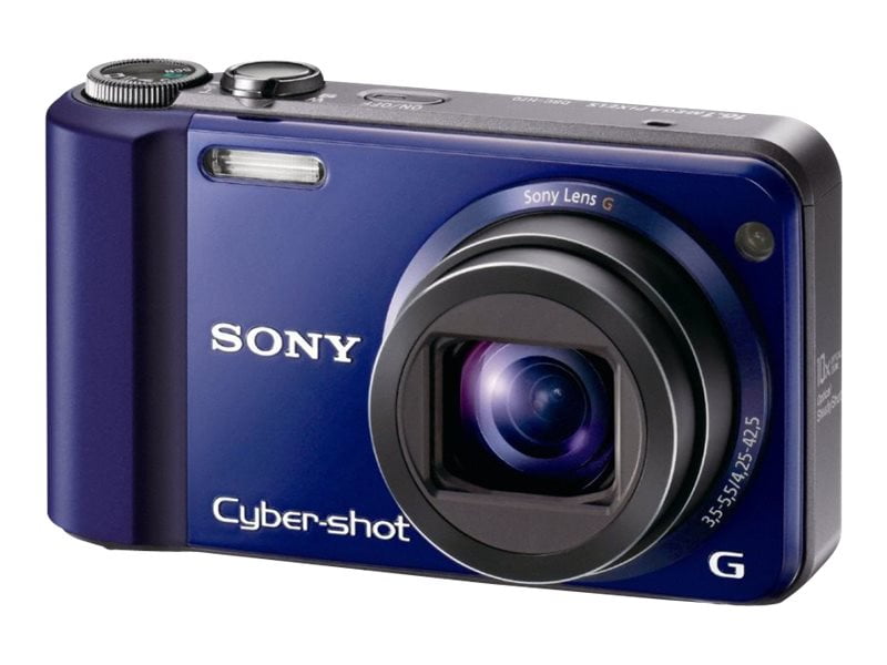 Sony Cyber-Shot DSC-H70 16MP Digital Camera, Blue w/ 10x Sony Cyber-Shot DSC-H70 16MP Digital Camera, Blue w/ 10x