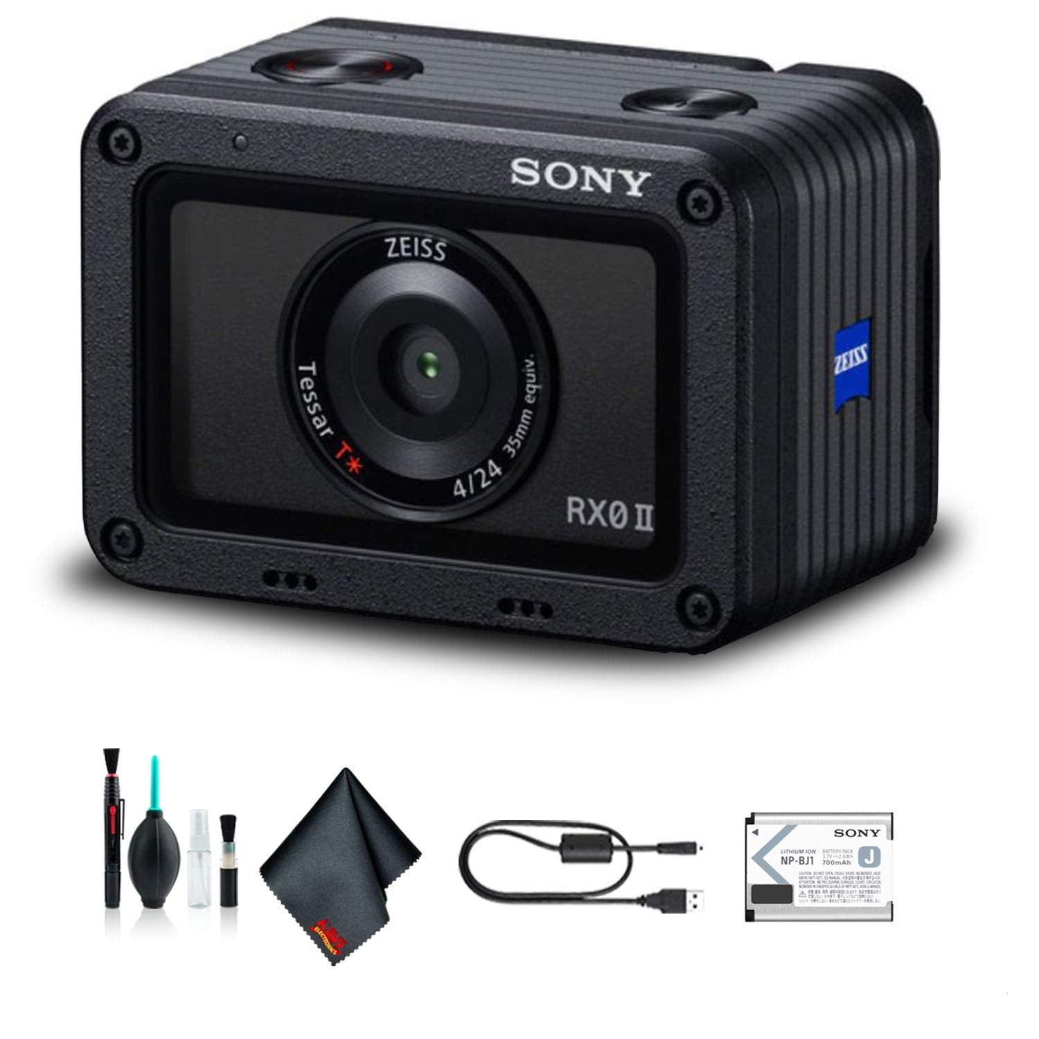 Sony Cyber-shot DSC-RX0 II Camera DSC-RX0M2 Starter Kit - Walmart.com