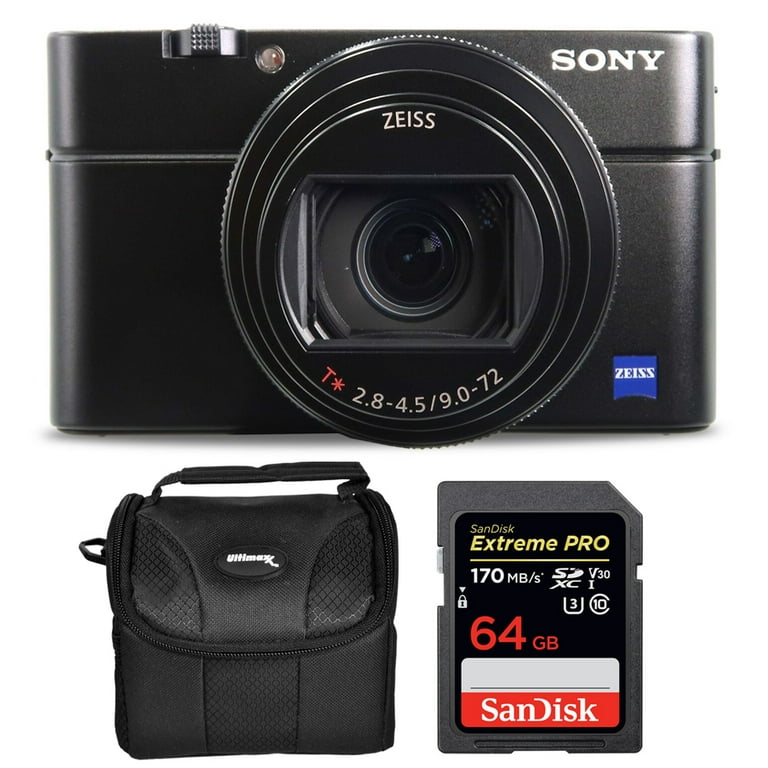 Sony Cyber-shot DSC-RX100 VII Digital Camera - Bundle Includes