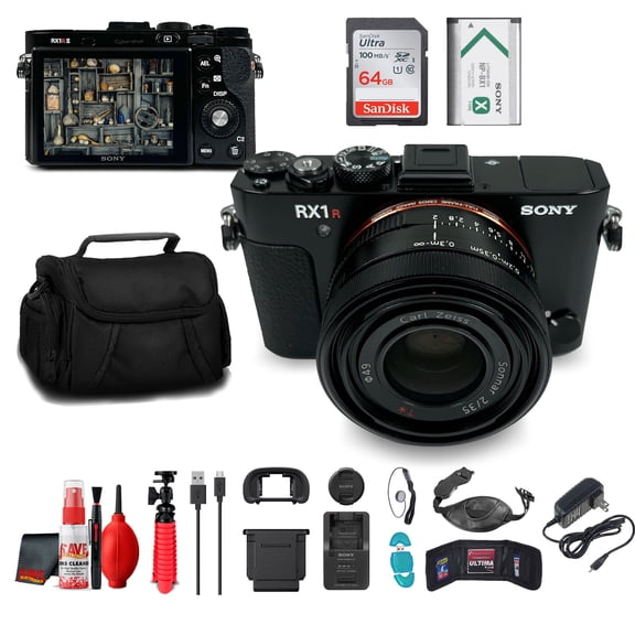 Sony Cyber-shot DSC-RX1R II Digital Camera (DSCRX1RM2/B) Bundle (International Model)