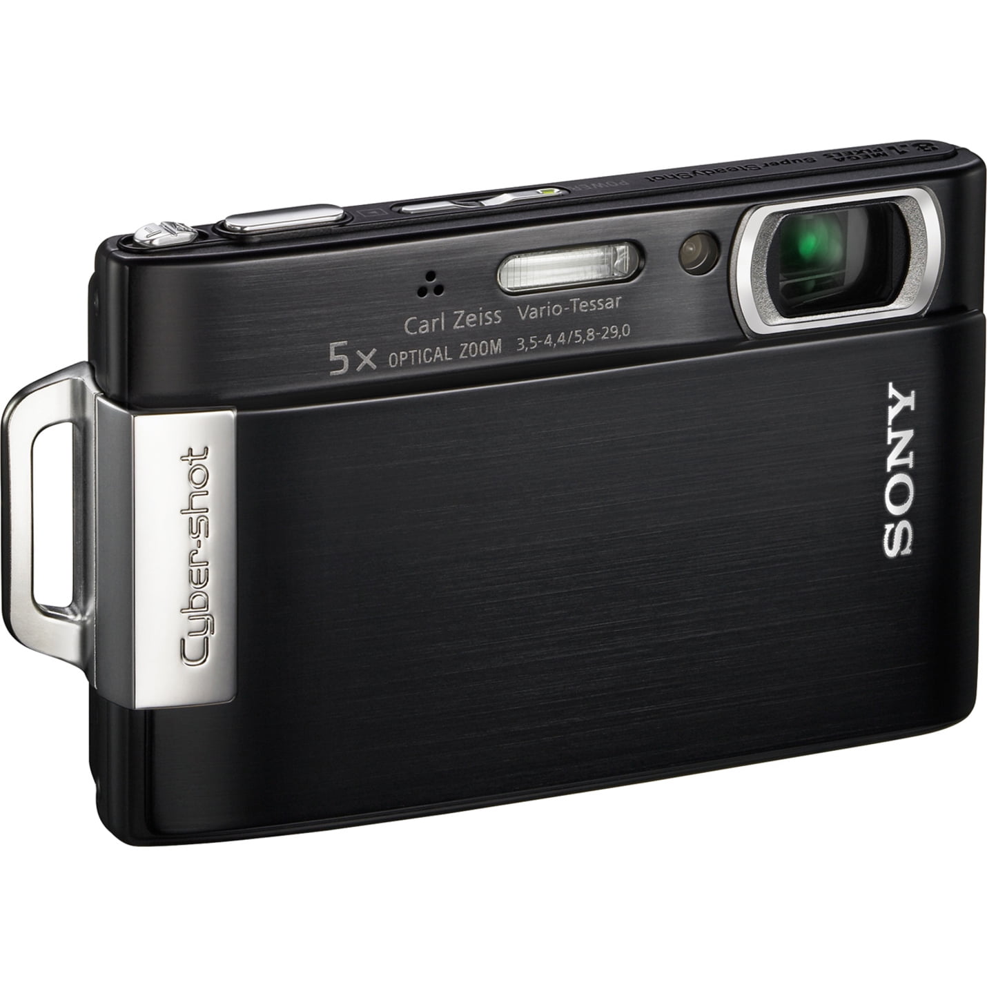 Sony Cyber-shot DSC-T200 8.1 Megapixel Compact Camera, Black - Walmart.com