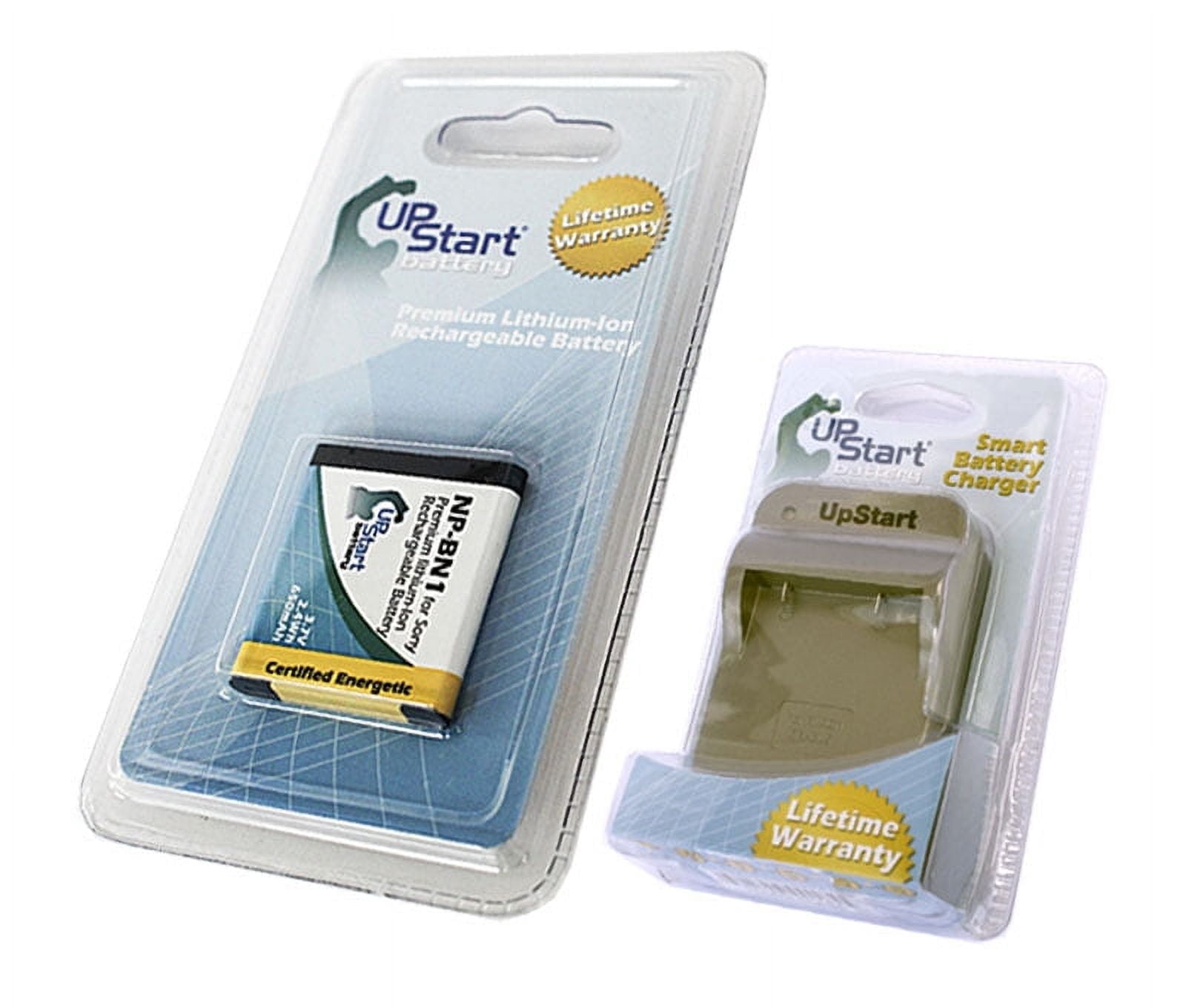 Sony Cyber-shot DSC-W650 Battery and Charger - Replacement for