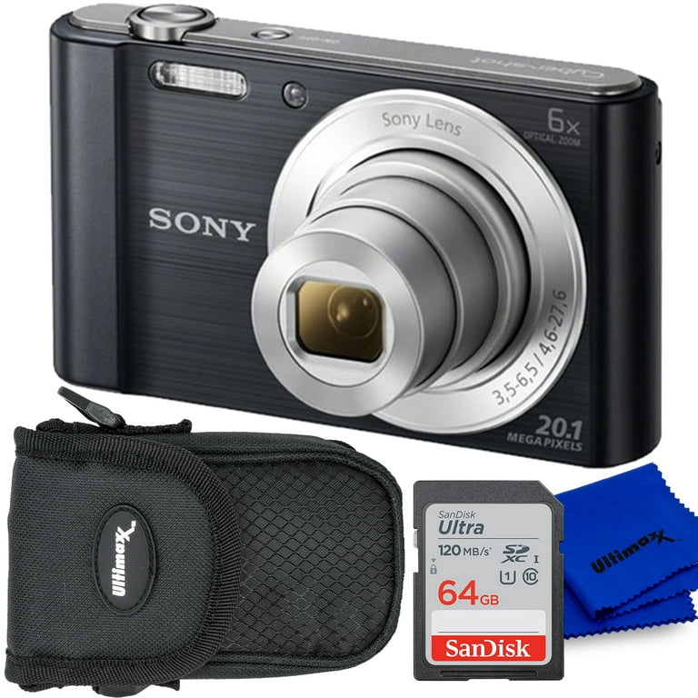 Sony Cyber-shot DSC-W810 Digital Camera Black 