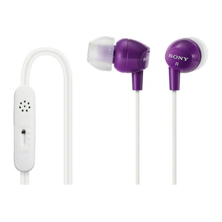 Sony DR-EX14VP/VLT - EX Series - headset - in-ear - wired - violet
