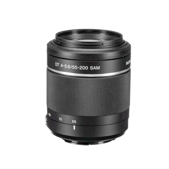 Sony DT 55-200mm F4-5.6 SAM Telephoto Zoom Lens (International Model)