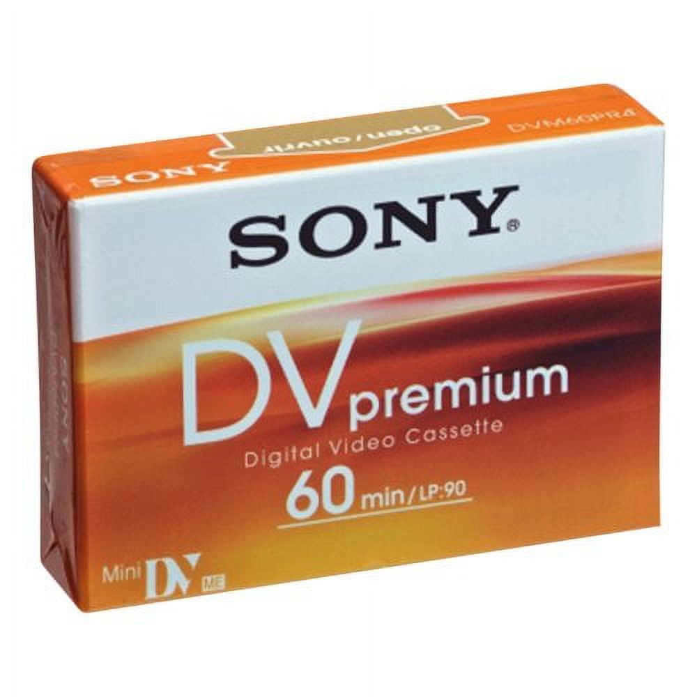 Sony DVM60PRR Premium Mini Digital Video Cassette Single
