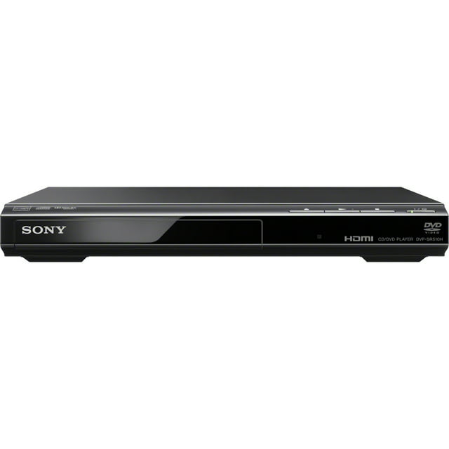 Sony DVP-SR510H 1 Disc(s) DVD Player, 1080p, Black