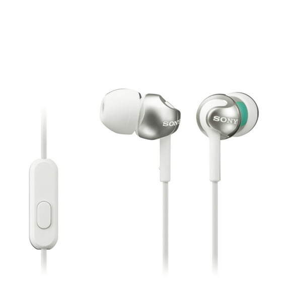 Sony MDREX110AP/W Step-Up EX Series Earbud Headset White