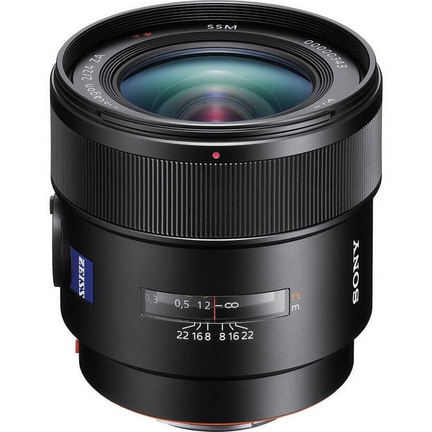 ソニー Distagon T* 24mm F2 ZA SSM SAL24F20Z Sony Distagon T* 24mm f/2 ZA SSM Lens SAL24F20Z - Walmart