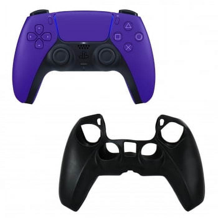 Sony DualSense Controller in Purple with Silicone Sleeve for PS5