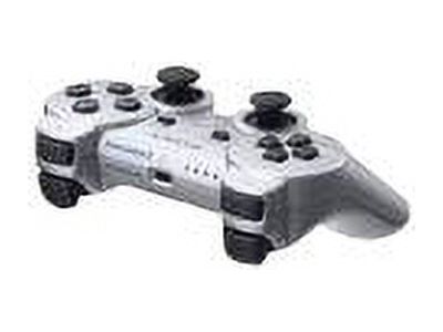 Sony DualShock 3 - Gamepad - 12 buttons - wireless - silver - for Sony PlayStation 3 - image 1 of 3