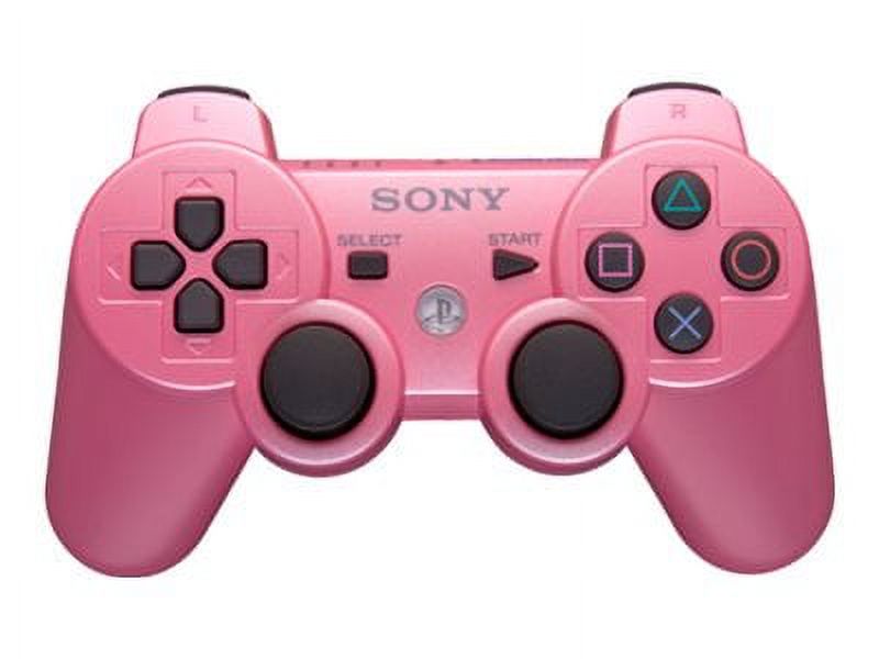 Sony DualShock 3 - Gamepad - wireless - candy pink - for Sony PlayStation 3 - image 1 of 3