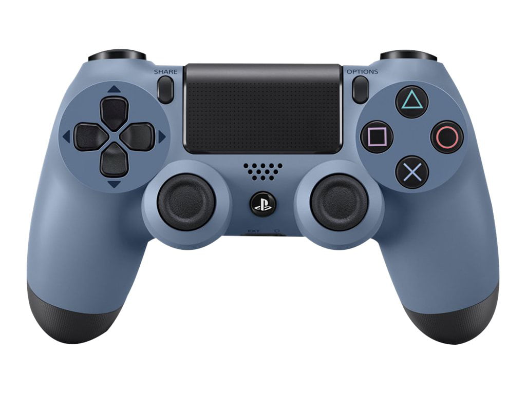 Sony DualShock 4 - Gamepad - wireless - Bluetooth - gray blue - for Sony  PlayStation 4