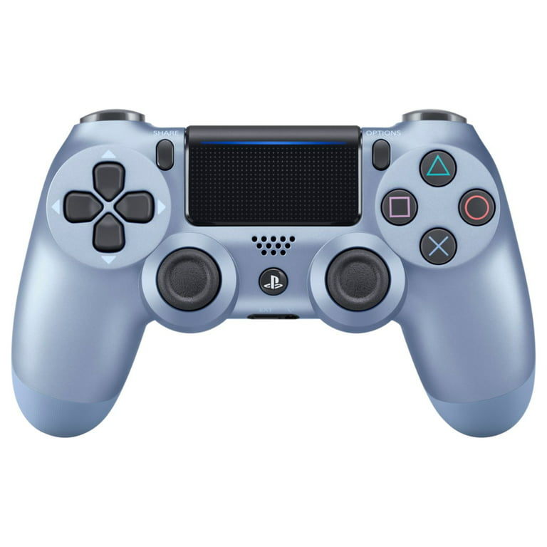Sony DualShock 4 v2 - Gamepad - wireless - Bluetooth - titanium blue - for Sony  PlayStation 4, Sony PlayStation 4 Pro 