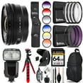 thumbnail image 1 of Sony E 10-20mm f/4 PZ G Lens +13 Piece Filter & More- 64GB Accessory Kit (International Version), 1 of 7