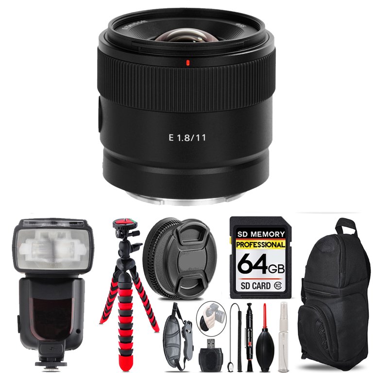 SONY E 11mm 1.8 + K&F可変NDフィルター他付 Sony E 11mm f/1.8 Lens - 64GB Accessory Kit (International Version