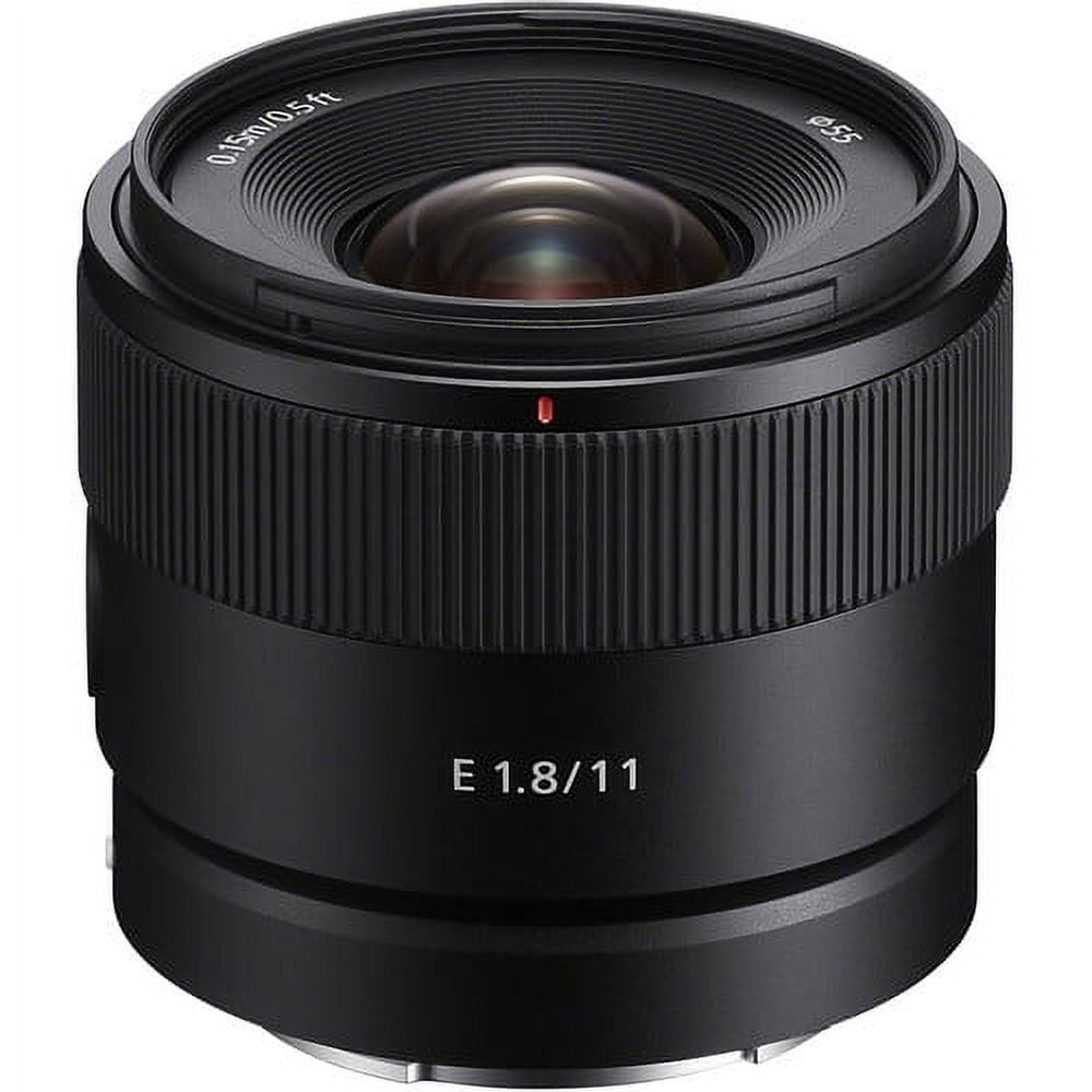 Sony E 11mm f/1.8 Lens - SEL11F18 - Walmart.com