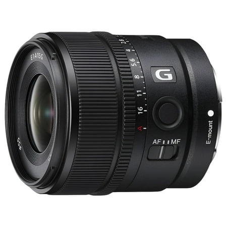 Sony - E 15mm F1.4 G APS-C Large-aperture wide-angle G lens - Black