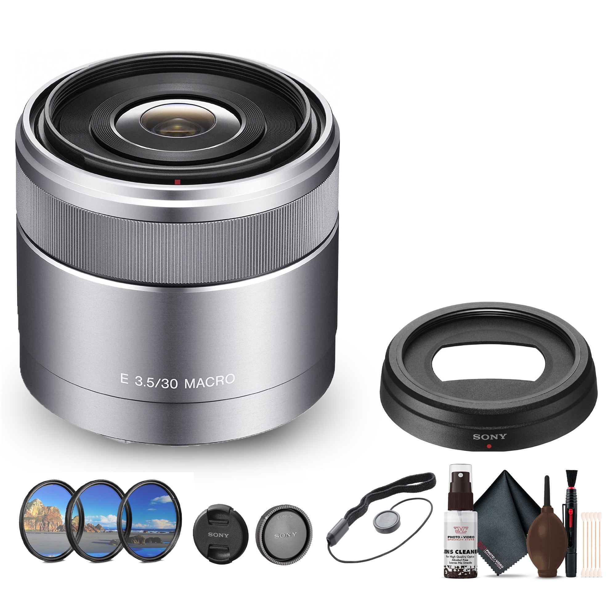 Sony E 30mm f/3.5 Macro Lens (SEL30M35) Compact Close‑Up Prime