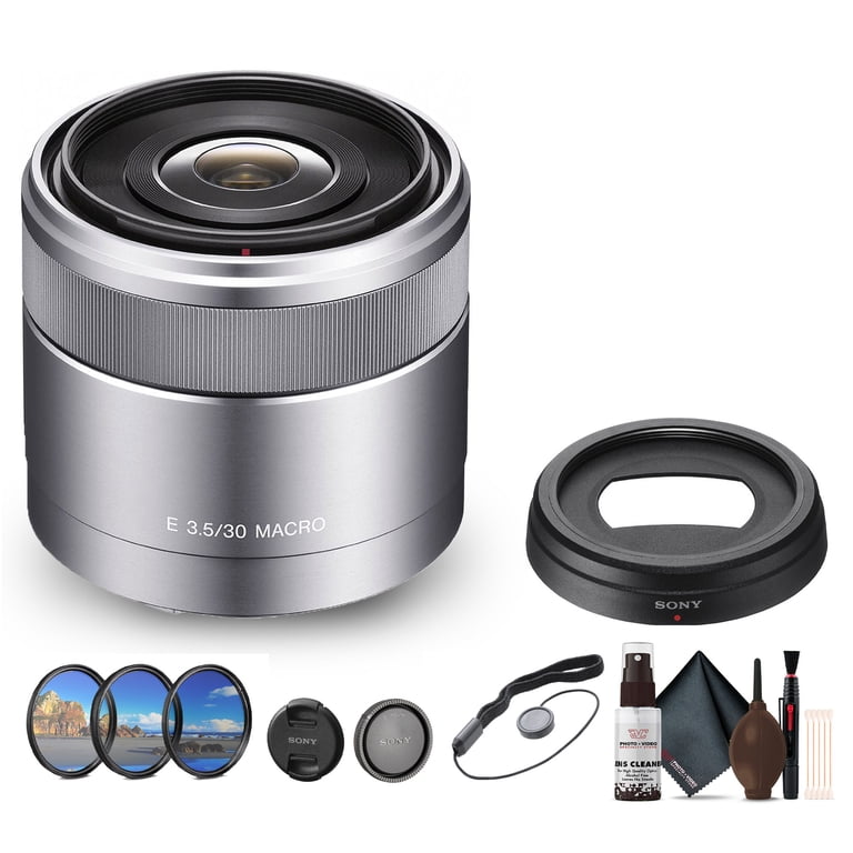 Sony E 30mm f/3.5 Macro Lens (SEL30M35) Compact Close‑Up Prime