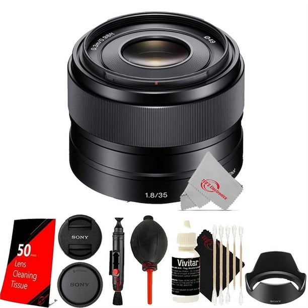 Sony E 35mm f/1.8 OSS Lens with Essential Accessory Kit - Walmart