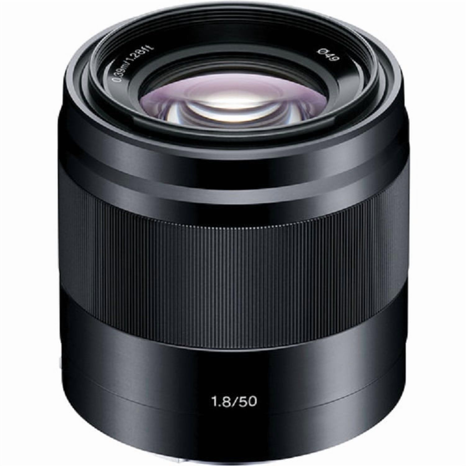Sony E 50mm f/1.8 Lens for Sony E Mount Nex Cameras (Black