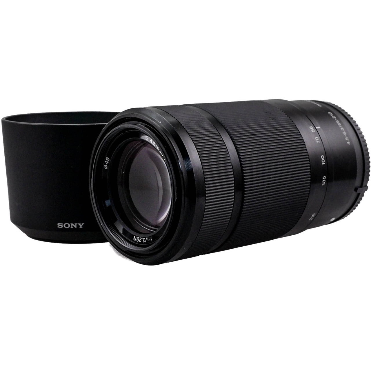 Sony E 55-210mm F4.5-6.3 Lens - Telephoto Zoom For Sony E-Mount Cameras (International Version)