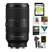 Sony E 70-350mm F4.5-6.3 G OSS Lens with Software Suite and Accessory Card