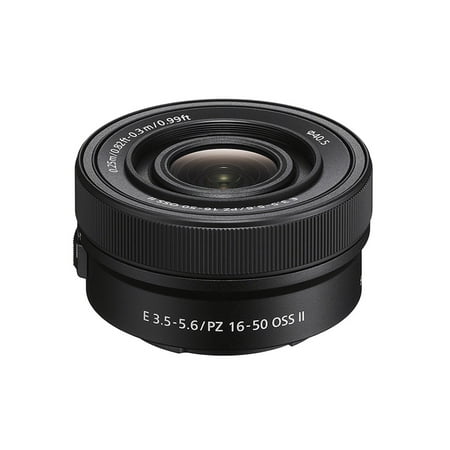 Sony - E PZ 16–50 mm F3.5–5.6 OSS II - Black