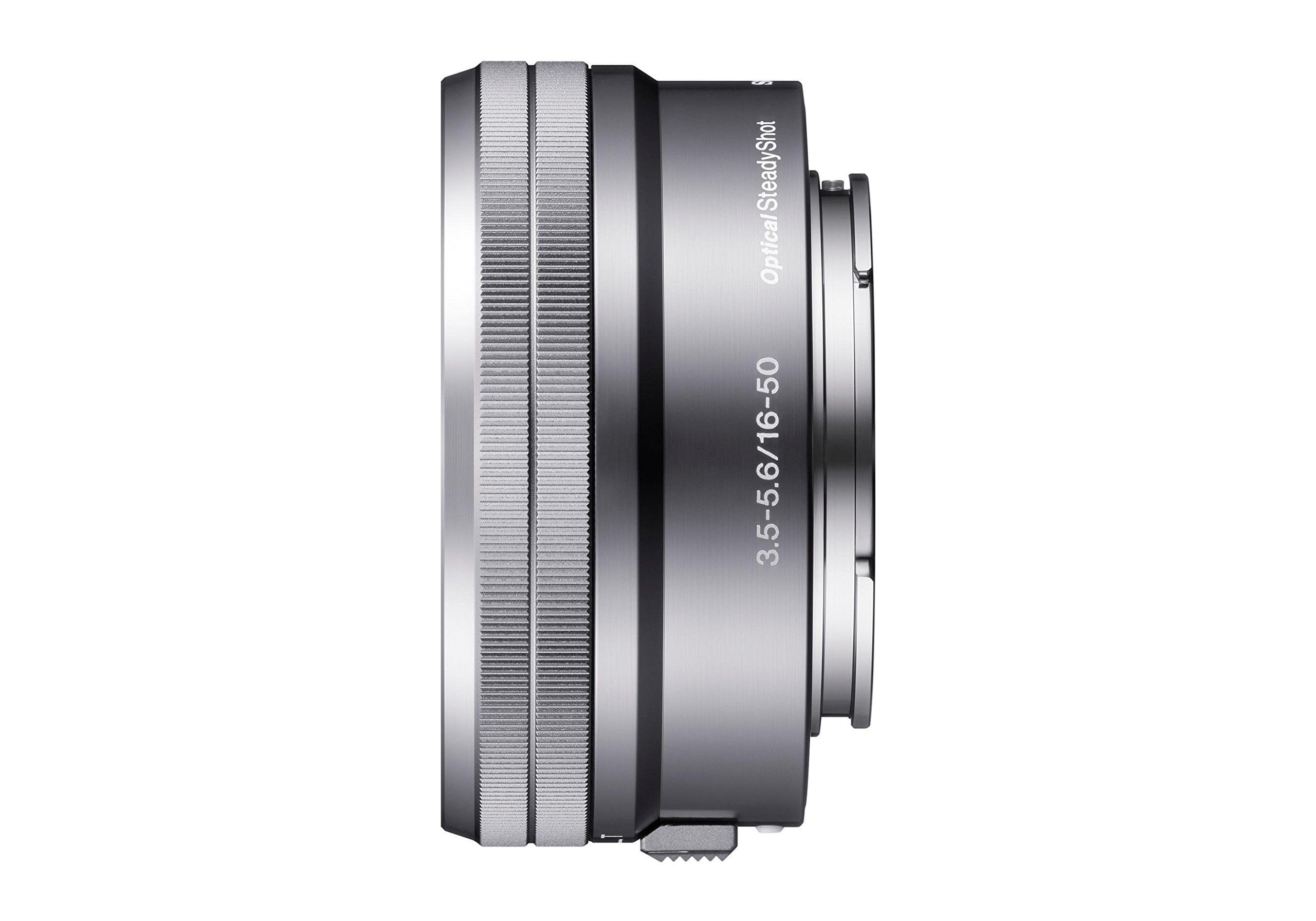 SONY E3.5ー5.6/PZ 16ー50 OSSⅡ シルバー Sony Mirrorless Camera Lens - E PZ (16-50mm) f/3.5-5.6 OSS