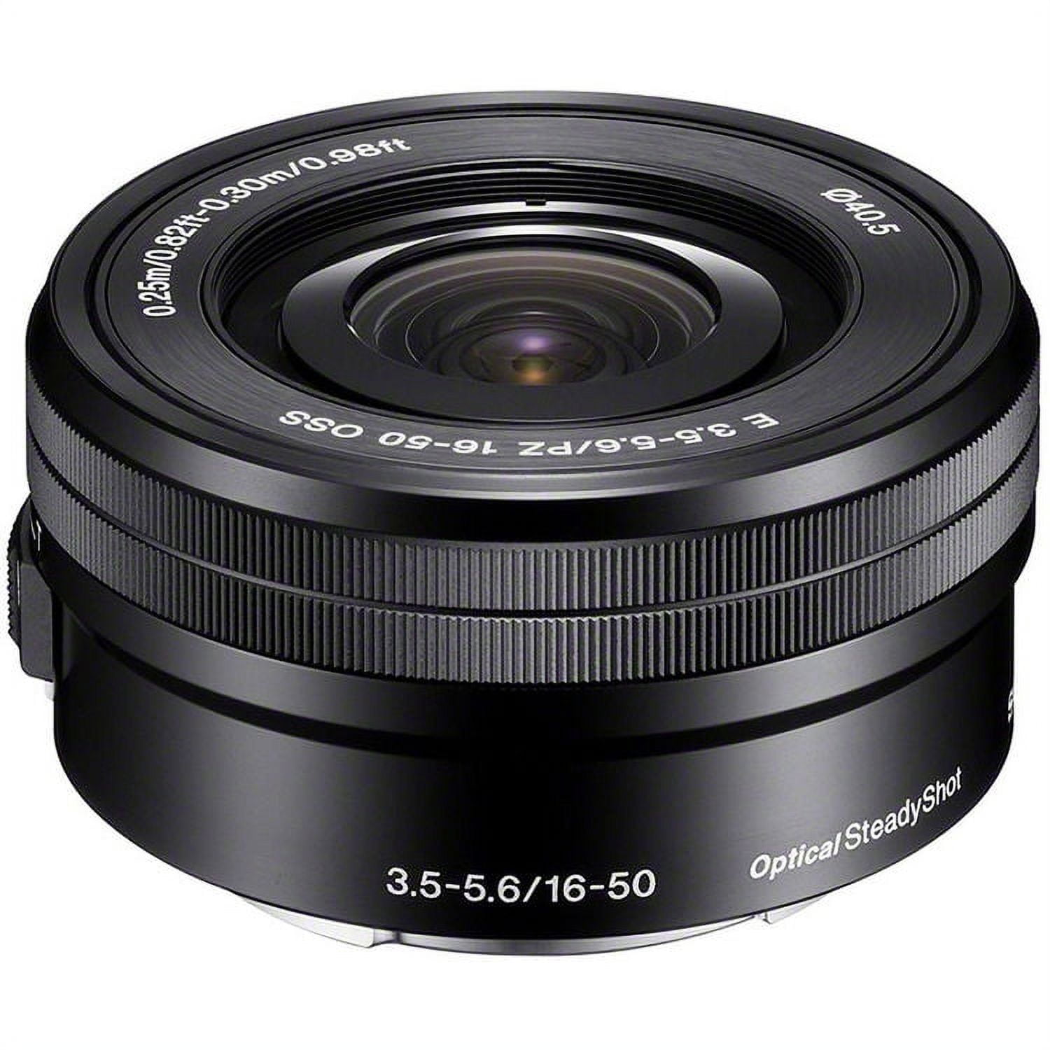 Sony E PZ 16-50mm f/3.5-5.6 OSS Lens SELP1650 - Walmart.com