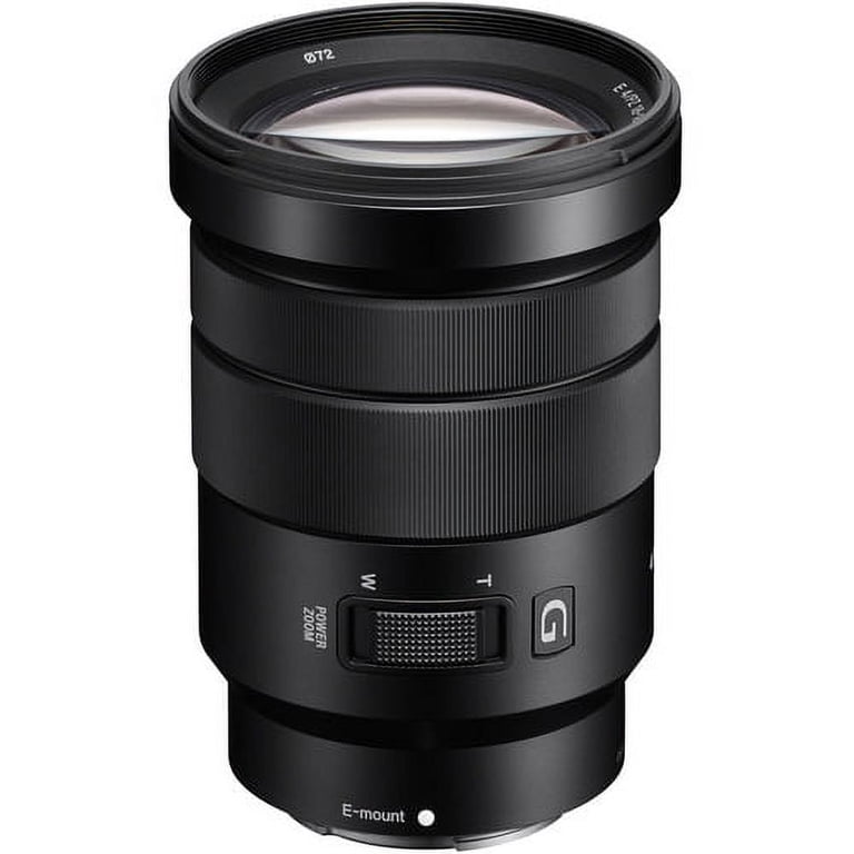 Sony E PZ 18-105mm f/4 G OSS Wide-Angle to Telephoto Zoom Camera