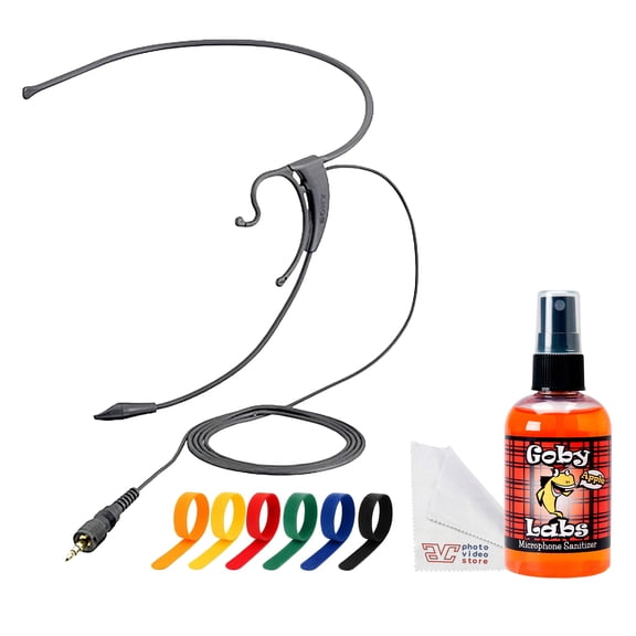 Sony ECM-322BMP Professional Headworn Microphone | Omnidirectional, Lightweight Design
