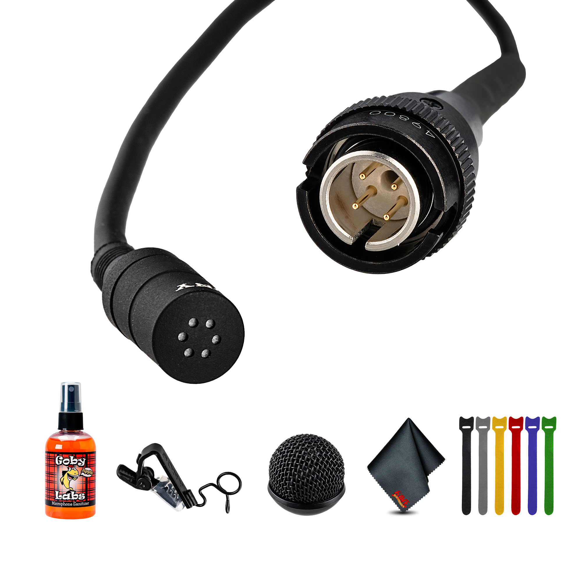 Sony ECM-77 Omnidirectional Lavalier Microphone with Hirose Connector (International Model)