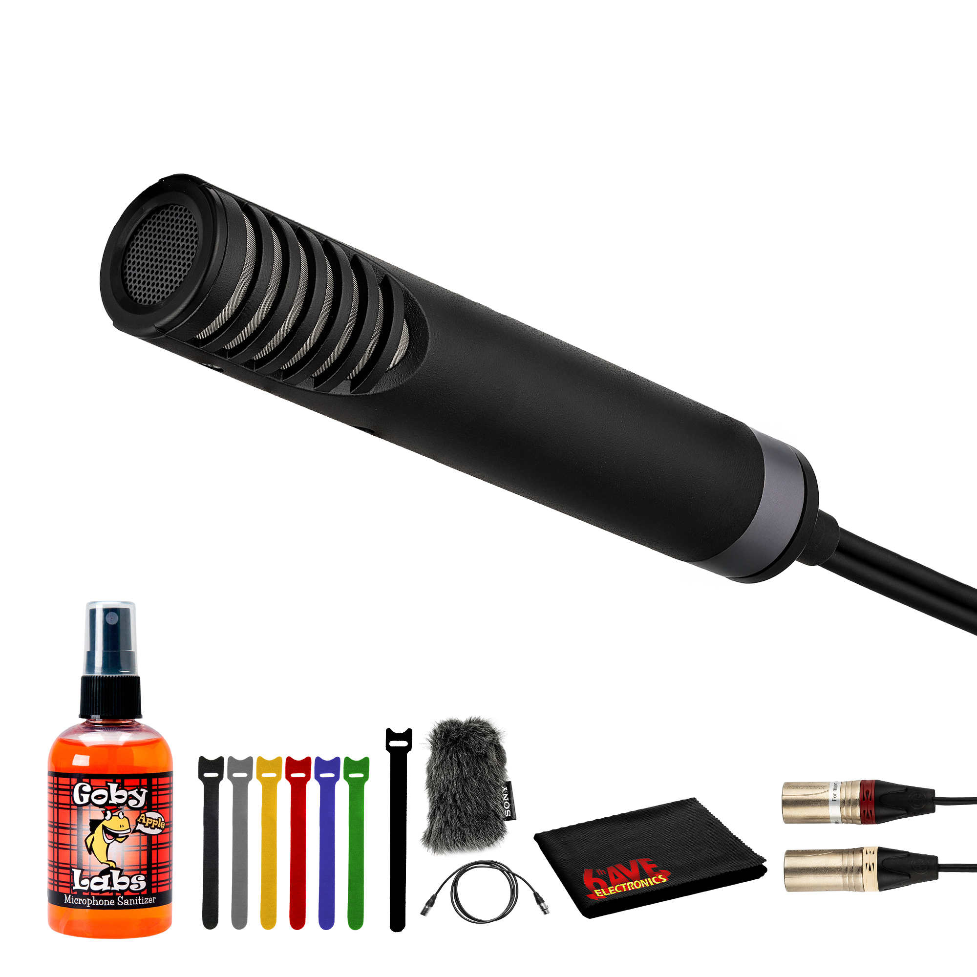 Sony ECM-MS2 Stereo Electret Condenser Microphone (ECM-MS2) Bundle