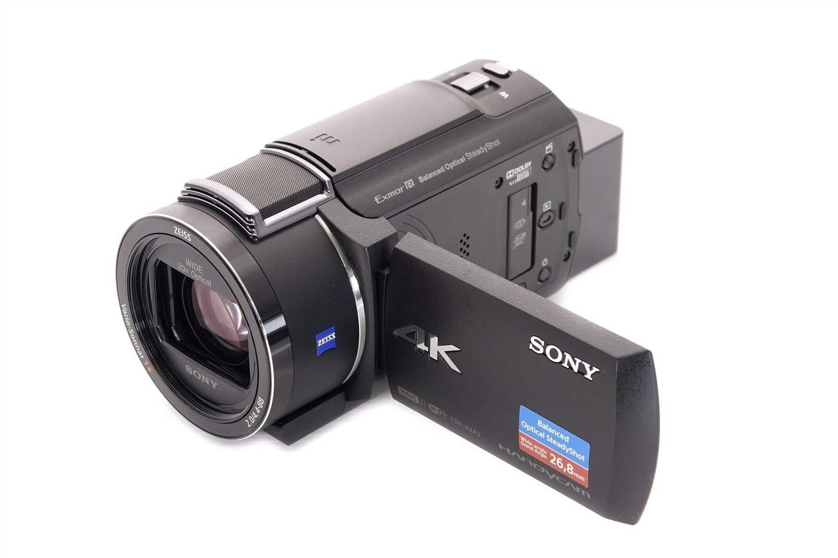Sony FDR-AX43A UHD 4K Handycam Camcorder | HD Video Recorder Sony FDR-AX43A UHD 4K Handycam Camcorder | HD Video Recorder
