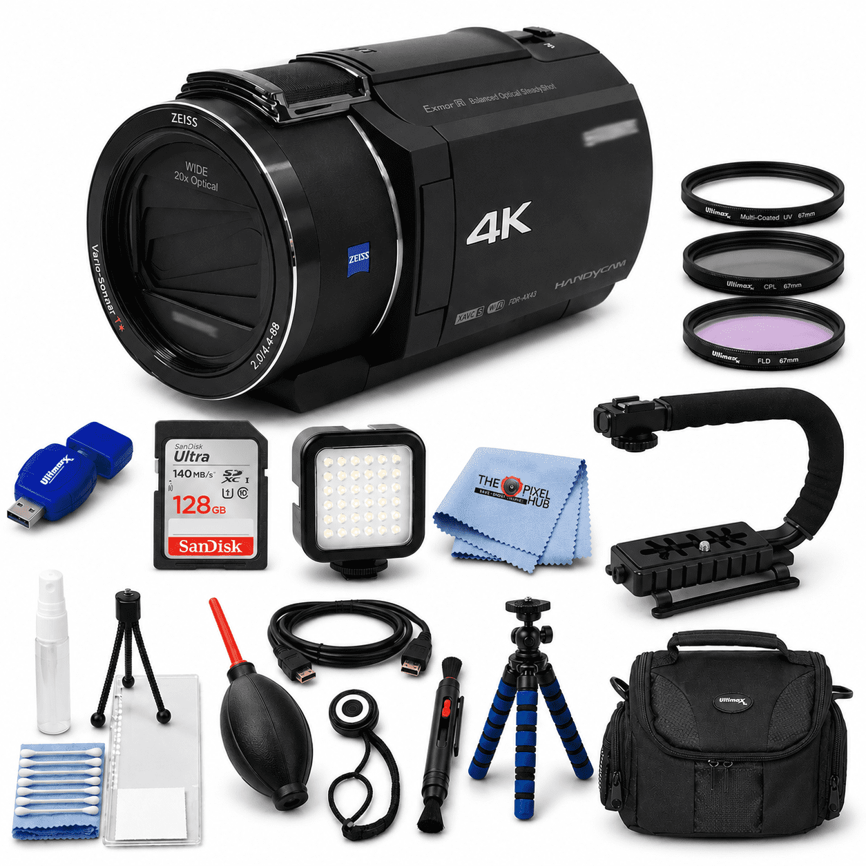 SONY　HANDYCAM　FDR-AX45A Sony FDR-AX45A UHD 4K Handycam Camcorder International Model with
