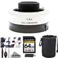 thumbnail image 1 of Sony FE 1.4x Teleconverter + Lens Pouch + Cleaning Kit + Card Reader + 64GB- Kit (International Version), 1 of 5