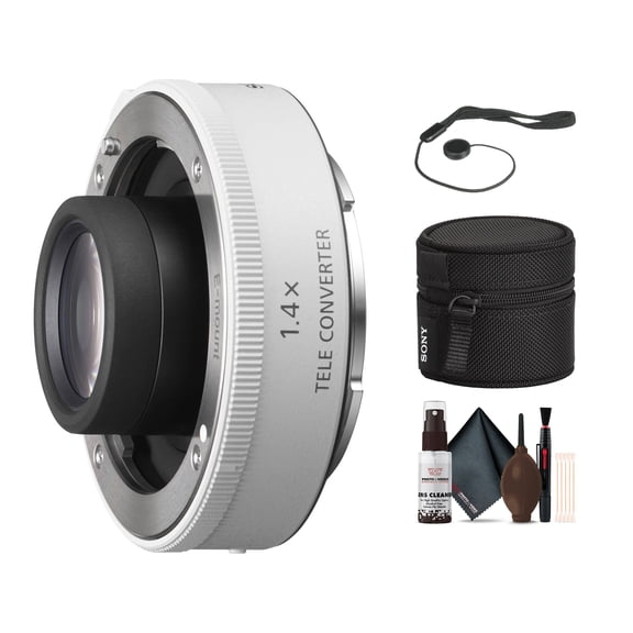 Sony FE 1.4x Teleconverter (SEL14TC) – Full-Frame E-Mount | Extends Focal Length by 1.4x | Compact, Dust & Moisture Resistant | Lens Cap Keeper & Cleaning Kit