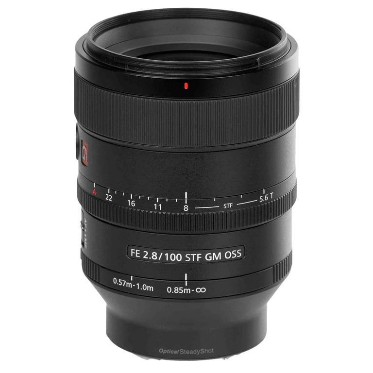 上質で快適 Prime OSS GM STF f/2.8 100mm FE Sony Lens Bokeh Smooth with レンズ(単焦点)