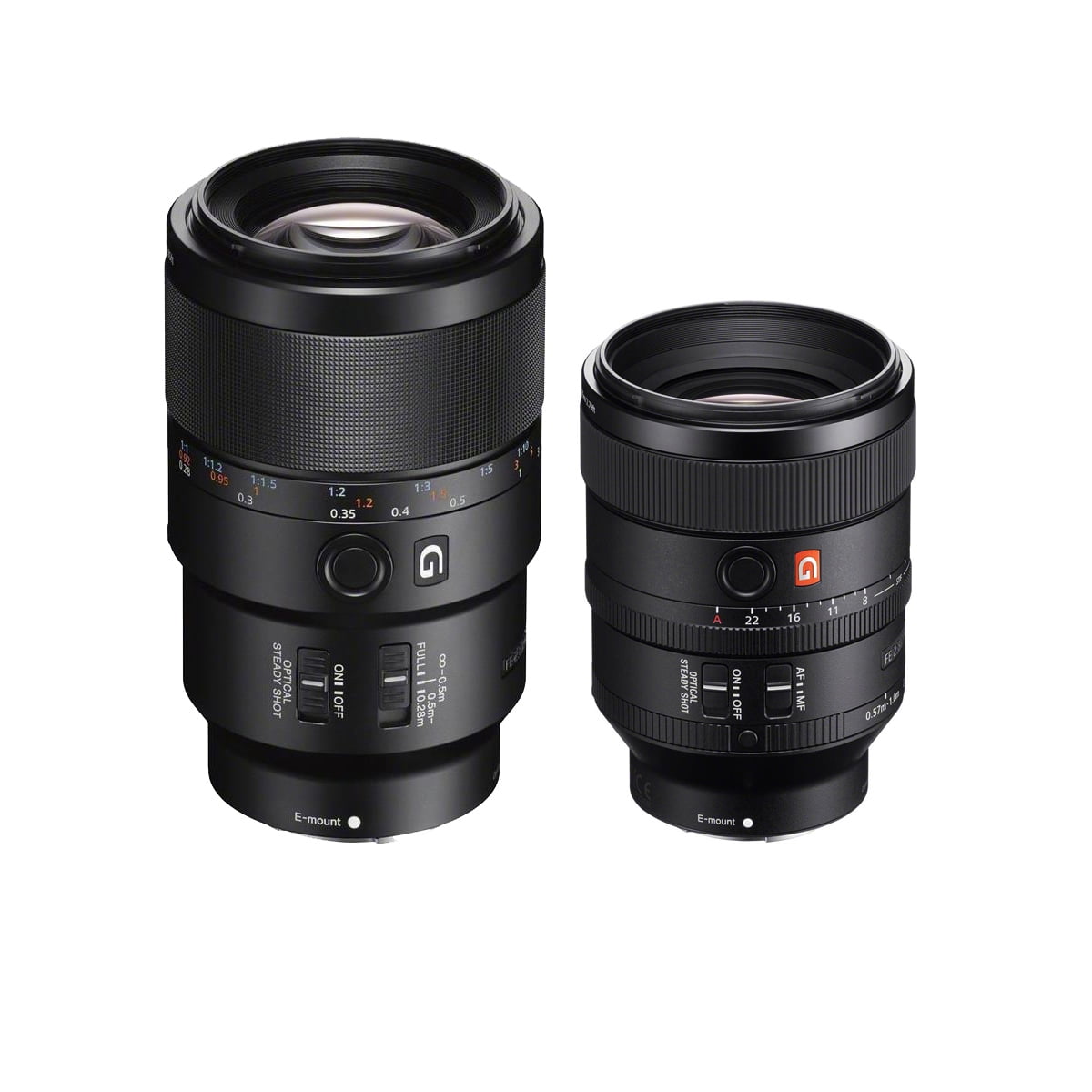 Sony FE 100mm f/2.8 STF GM and FE 90mm f/2.8 Macro G OSS Lens for